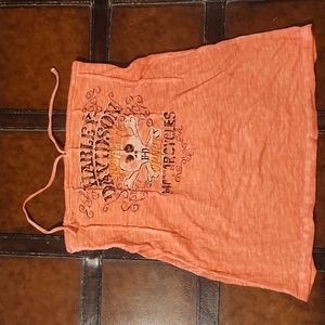 Strapless Harley shirt